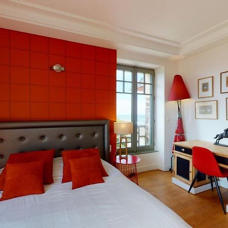 Les Roches Grises, Luxueuse Villa Face Mer, 4Etoiles, Spa Et Jardin Panoramique, Societe La Clef Decamp Granville Exterior foto